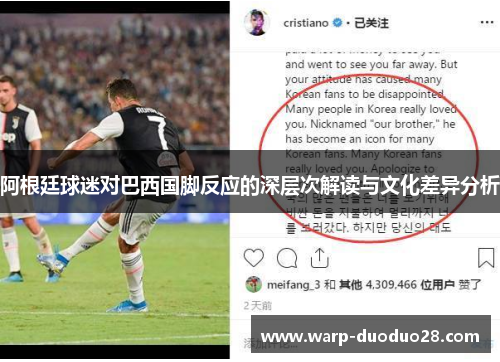 阿根廷球迷对巴西国脚反应的深层次解读与文化差异分析 阿根廷球迷对巴西国脚反应的深层次解读与文化差异分析